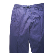 $850 RALPH LAUREN PURPLE LABEL - Wool Flannel Joggers Flat Front Pants - 34W