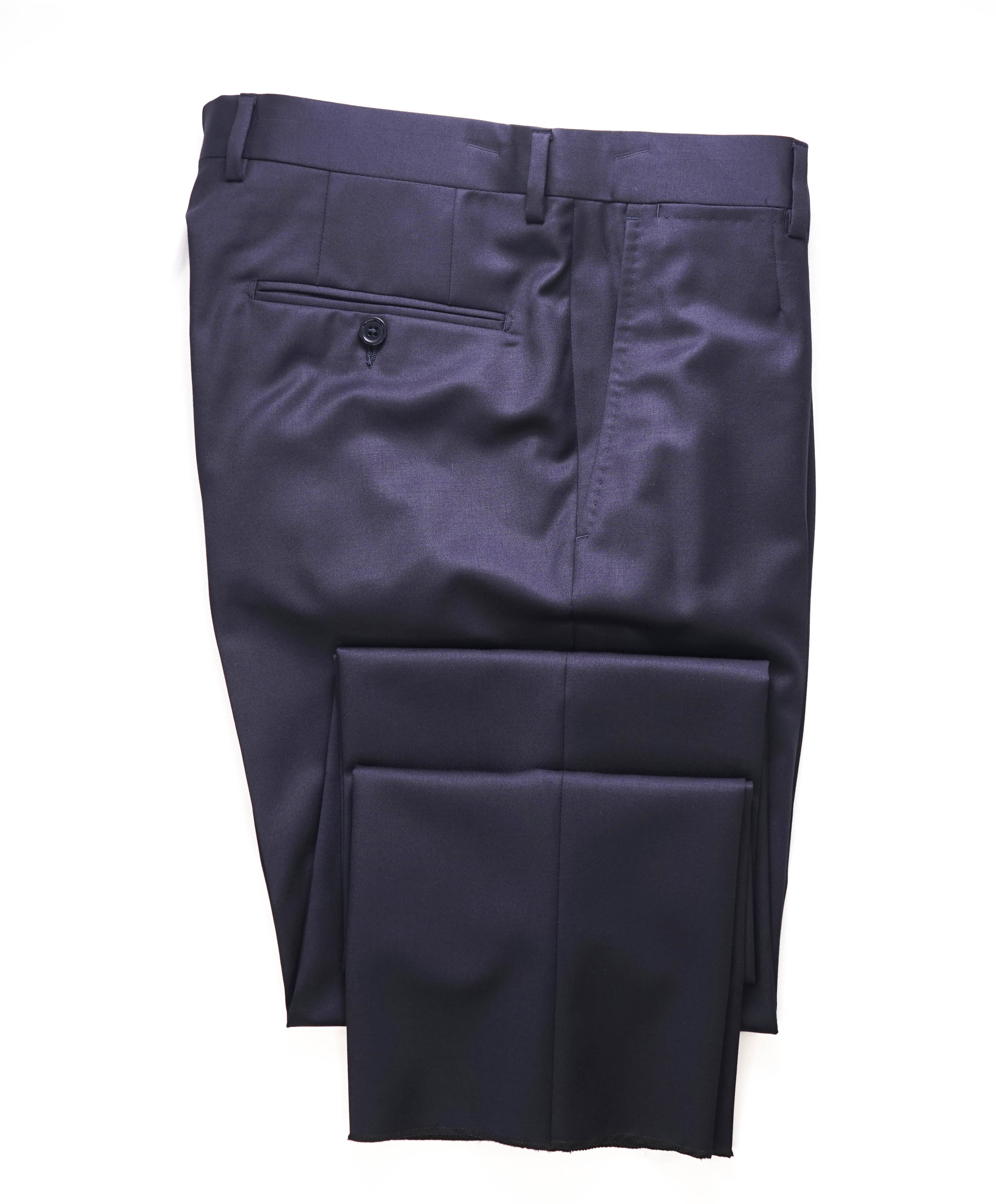 ERMENEGILDO ZEGNA - "MICNVY" Navy Blue Premium Dress Pants - 36W (52EU)