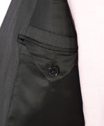 $1,995 RALPH LAUREN BLACK LABEL - "Anthony" Gray Notch lapel Suit - 44R