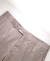 ERMENEGILDO ZEGNA - "322606" Light Brown MOP Premium Pants - 36W (52EU)