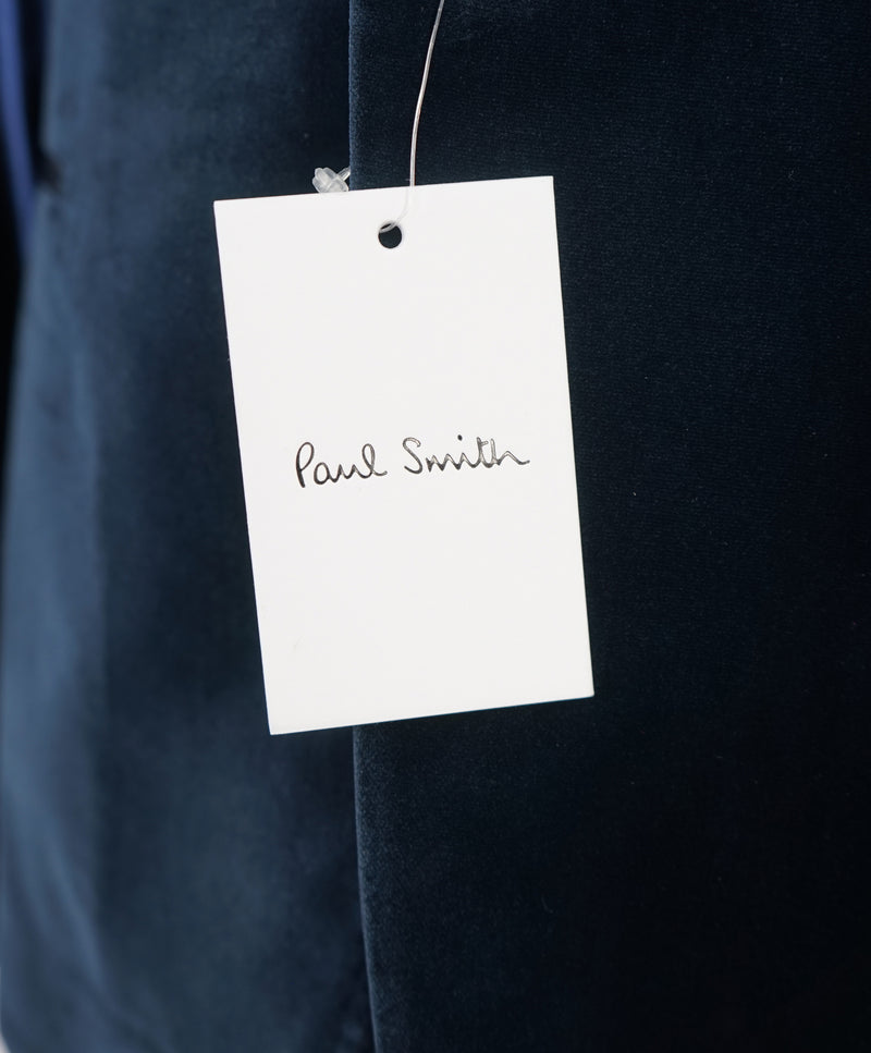 PAUL SMITH - Soho Fit - Gents Evening 1 Button Velvet Jacket Blazer - 42R