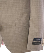 SAKS FIFTH AVENUE - "REDA" Super 110's Stone Textured Check Blazer - 42R