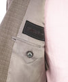 SAKS FIFTH AVENUE - "REDA" Super 110's Stone Textured Check Blazer - 38S