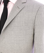 HICKEY FREEMAN - Gray "Light Weight" Distressed Casual Style Wool Blazer - 44R