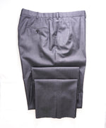 BRIONI - Super 150's SILK LINED "PHI" Gray Charcoal Dress Pants - 44W