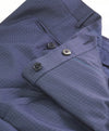 ERMENEGILDO ZEGNA - "622065" Blue Check Premium Dress Pants - 38W (54EU)