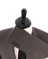 CANALI - Gray & Burgundy * Square Check * Notch Lapel Suit - 38R