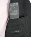 ERMENEGILDO ZEGNA -"TROFEO 600" PEAK LAPEL Black Silk Blend Tuxedo - 40S
