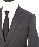 ARMANI COLLEZIONI - *CLOSET STAPLE* Tonal Gray Stripe Wool 2-Button Suit - 42L