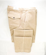 ELEVENTY - Cotton Sand Corduroy Flat Front Casual/Dress Pants- 40W