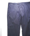 ELEVENTY - Contrast Piping Navy Blue Cotton Chino Pants - 40W