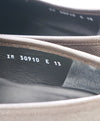 SALVATORE FERRAGAMO - "Crown Bit Loafer" Brown Pebbled Leather  - 13 E