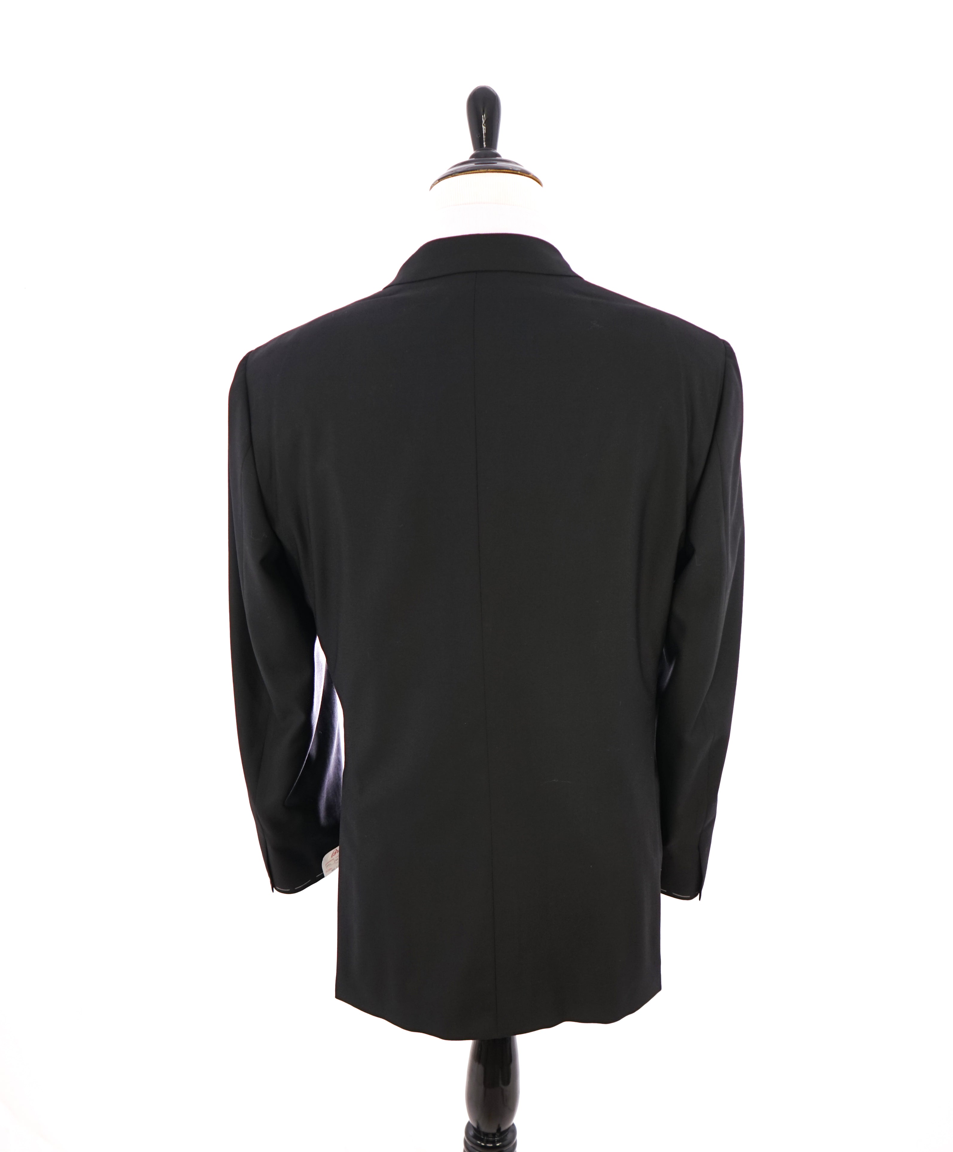 BRIONI - *CELEB FAVORITE* Hand Made Italy Black Peak Lapel Tuxedo - 46L