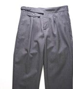 ELEVENTY - *SIDE TAB* WOOL Belted Neapolitan Dress Pants- 31W