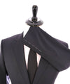 GIORGIO ARMANI - Jet Black 2-Button Super 150's “TAYLOR” Collection Suit - 38S