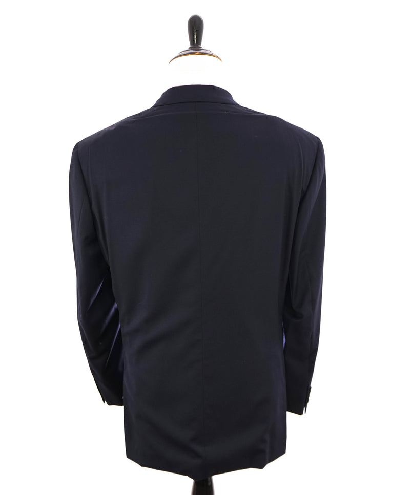 BRIONI - "FLAMINIO" Navy Blue HAND MADE IN ITALY Double Breasted Suit- 50R US