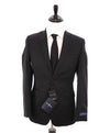 ERMENEGILDO ZEGNA - By SAKS FIFTH AVENUE SILK BLEND "Slim" Black Suit - 36R
