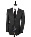 ERMENEGILDO ZEGNA - By SAKS FIFTH AVENUE "Slim" SILK BLEND Gray Suit - 42L
