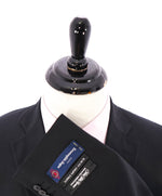 ERMENEGILDO ZEGNA - By SAKS FIFTH AVENUE Textured Weave Black Suit - 40R