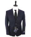 ERMENEGILDO ZEGNA - SAKS FIFTH AVENUE "Classic" SILK BLEND Navy Suit - 42S