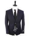 ERMENEGILDO ZEGNA - SAKS FIFTH AVENUE "Tailored Fit" SILK BLEND Navy Suit - 42S