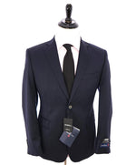 ERMENEGILDO ZEGNA - SAKS FIFTH AVENUE "Tailored" SILK BLEND Navy Suit - 42S