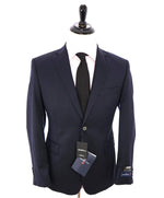 ERMENEGILDO ZEGNA - SAKS FIFTH AVENUE "Modern Fit" SILK BLEND Navy Suit - 44R
