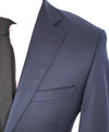 ERMENEGILDO ZEGNA - By SAKS FIFTH AVENUE "Slim" SILK BLEND Navy Suit - 40S