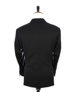 ARMANI COLLEZIONI -  "G Line" Slim Modern Black Notch Lapel Suit - 40R