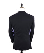 ERMENEGILDO ZEGNA - "Cool Effect" Blue Oxford Royal Weave Blazer - 44R