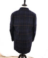 $2,000 ELEVENTY - Double-Breasted Blue CASHMERE Wool Coat - 44 US (54EU)