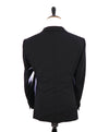 Z ZEGNA - Midnight Blue Silk Peak Lapel Drop 8 Wool Tuxedo Suit - 44R