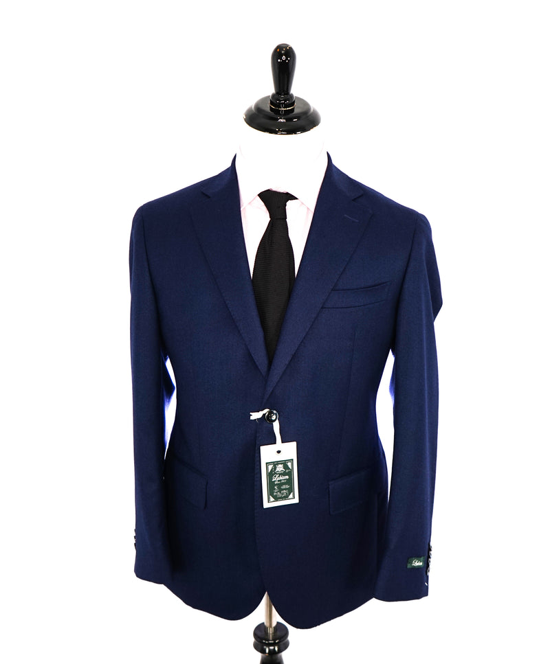 LUBIAM - Vitale Barberis Canonico Cobalt Blue Soft Shoulder Blazer - 40R