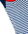 MARCOLIANI - Blue/White Stripe MADE IN ITALY Dress Socks - N/A
