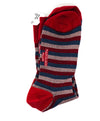 MARCOLIANI - Red Blue Stripe MADE IN ITALY Dress Socks - N/A
