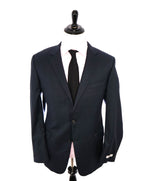 HICKEY FREEMAN - Gray Blue Birdseye Wool "Milburn ii" Suit Made In USA - 44L