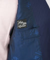 CORNELIANI - Bold Blue MOP Button "Super Fine 18,25 Microns" Suit - 44R