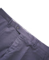 HICKEY FREEMAN - Blue Micro Check Wool Flat Front Dress Pants - 34W