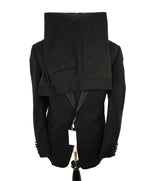 ARMANI COLLEZIONI - “G LINE” 1-Button Wide Peak Lapel Tuxedo Suit - 46L