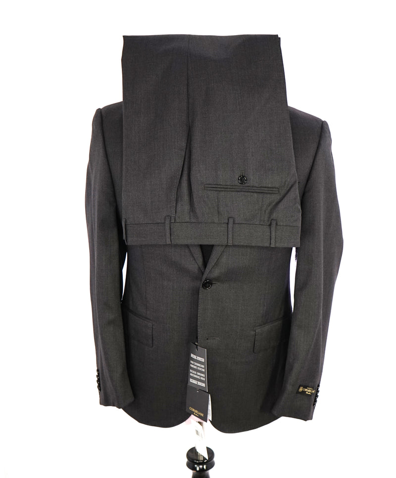 CORNELIANI - "EXTRA FINE VIRGIN WOOL" Gray 17,75 Microns Suit - 38S