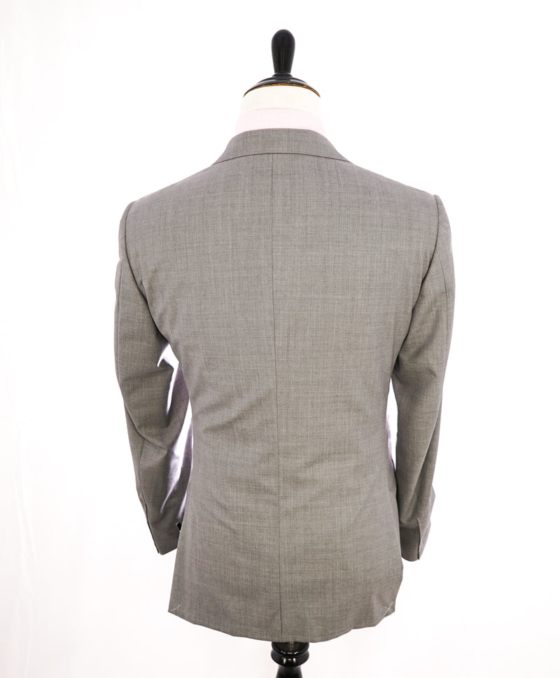 CORNELIANI - "SUPER FINE WOOL" Light Gray 15,75 Microns Suit - 40R