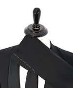 RALPH LAUREN PURPLE LABEL - *SHAWL COLLAR* Black Tuxedo Suit With Side Tabs - 40S