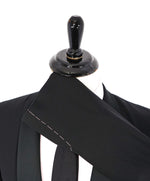 RALPH LAUREN PURPLE LABEL - *SHAWL COLLAR* Black Tuxedo Suit With Side Tabs - 40S
