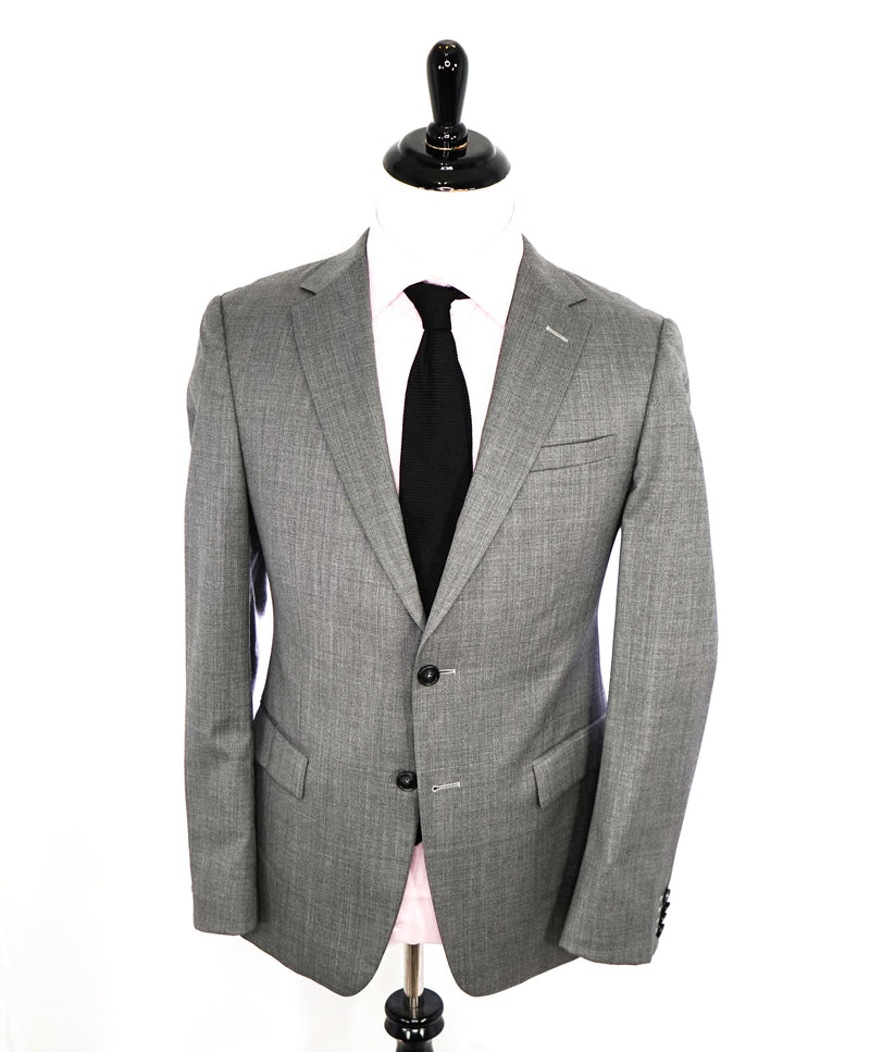 Z ZEGNA - Gray With White Lining Birdseye PERFORMANCE Blazer - 40R