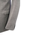 Z ZEGNA - Gray With White Lining Birdseye PERFORMANCE Blazer - 40R