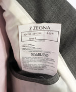 Z ZEGNA - Gray With White Lining Birdseye PERFORMANCE Blazer - 40R