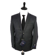 ERMENEGILDO ZEGNA - By SAKS FIFTH AVENUE "Slim" SILK BLEND Gray Suit - 40L