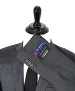 ERMENEGILDO ZEGNA - By SAKS FIFTH AVENUE "Slim" SILK BLEND Gray Suit - 44L