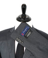 ERMENEGILDO ZEGNA - By SAKS FIFTH AVENUE "Slim" SILK BLEND Gray Suit - 36S