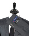 ERMENEGILDO ZEGNA - By SAKS FIFTH AVENUE "Slim" SILK BLEND Gray Suit - 38S